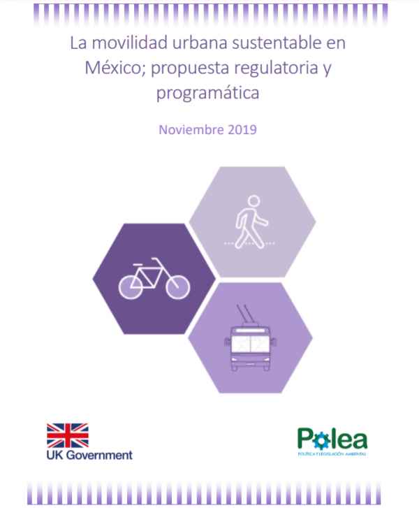 La movilidad urbana sustentable en México; propuesta regulatoria y programática